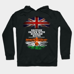 British Grown With Nigerien Roots - Gift for Nigerien With Roots From Niger Hoodie